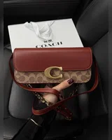 COACH Coach Idol Bag 23 In Signature Canvas With Snakeskin Detail [магнітна коробка] 23 х 10 х 6 COACH — головне фото товару