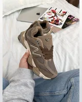 New Balance 9060 brown термо — головне фото товару