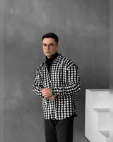 Sane Сорочка смужка сіра (маленька) — головне фото товару