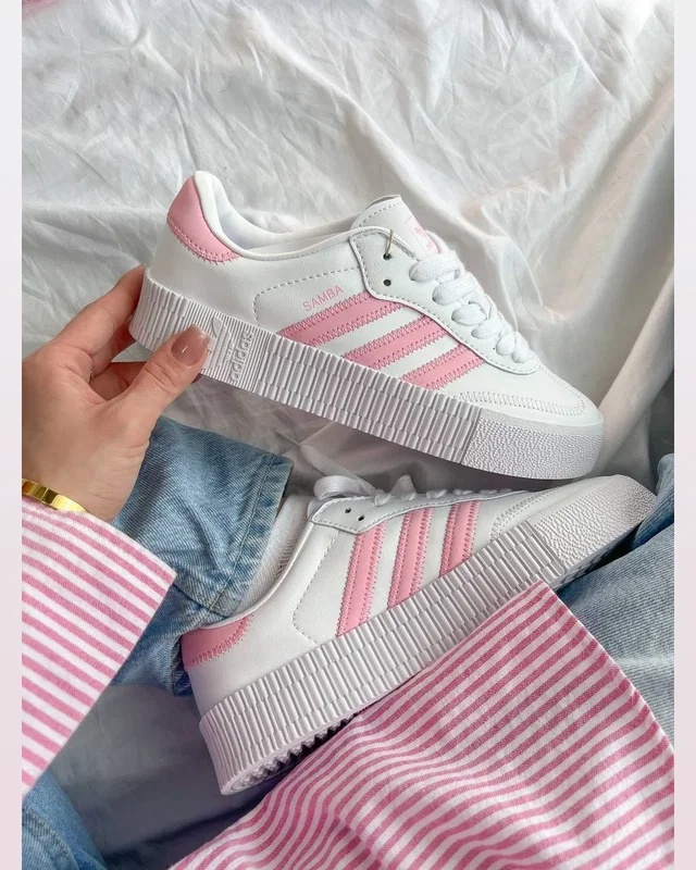 Adidas Samba White/Pink — головне фото товару