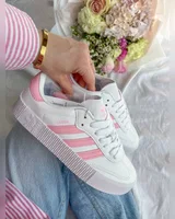 Adidas Samba White/Pink — головне фото товару
