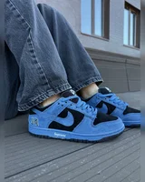Nike sb dunk supreme blue black — головне фото товару