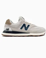 New Balance 574 Light Beige/Blue — головне фото товару