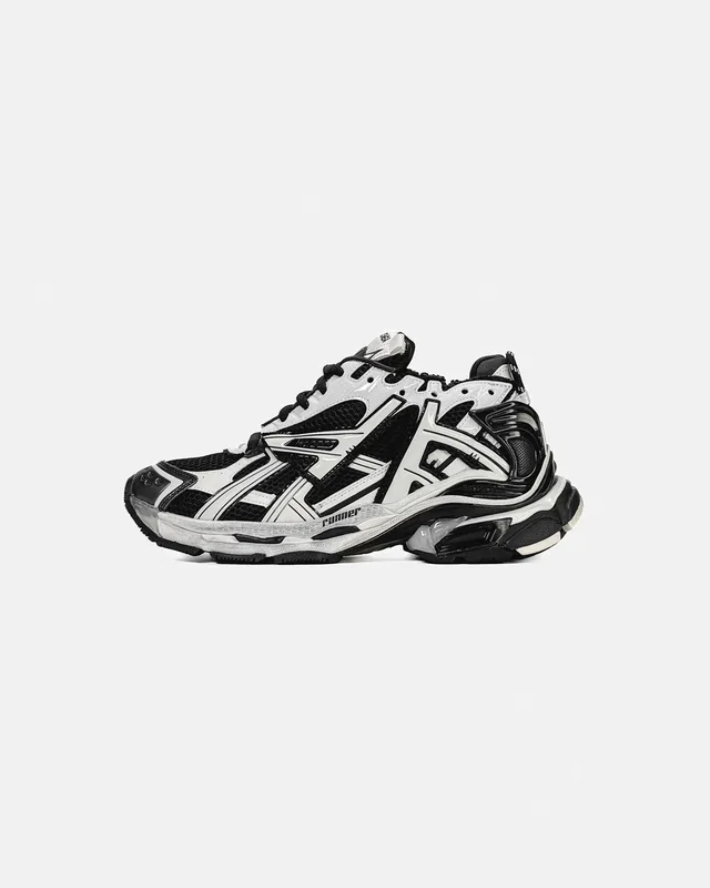 Balenciaga Runner Black/White — головне фото товару