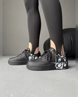 Nike Air Force 1 Low х Comme des Garçons Supreme Black — головне фото товару