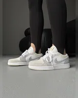 Nike Air Jordan 1 Low Grey/White/Blue — головне фото товару