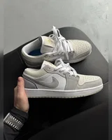 Nike Air Jordan 1 Low Grey/White/Blue — головне фото товару