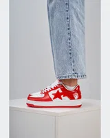 BAPE STA M2 Patent White Red — головне фото товару