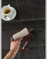 COACH Coach Morgan Saddle Bag In Textile/Leather [крафтова] 20 х 17 х 7(інша) COACH — головне фото товару