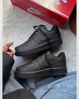 Nike Air Force 1 Low Black Premium — головне фото товару