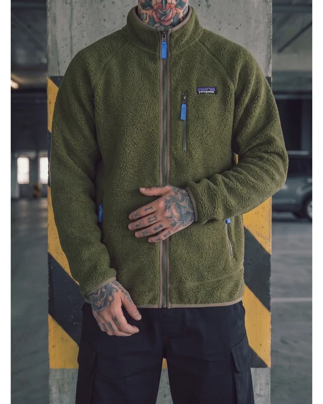 Patagonia Фліска Patagonia Retro Pile — Оливкова — головне фото товару
