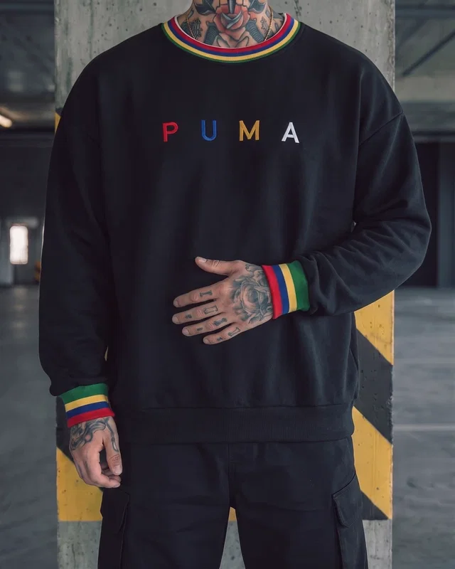 Puma Світшот чорний — головне фото товару