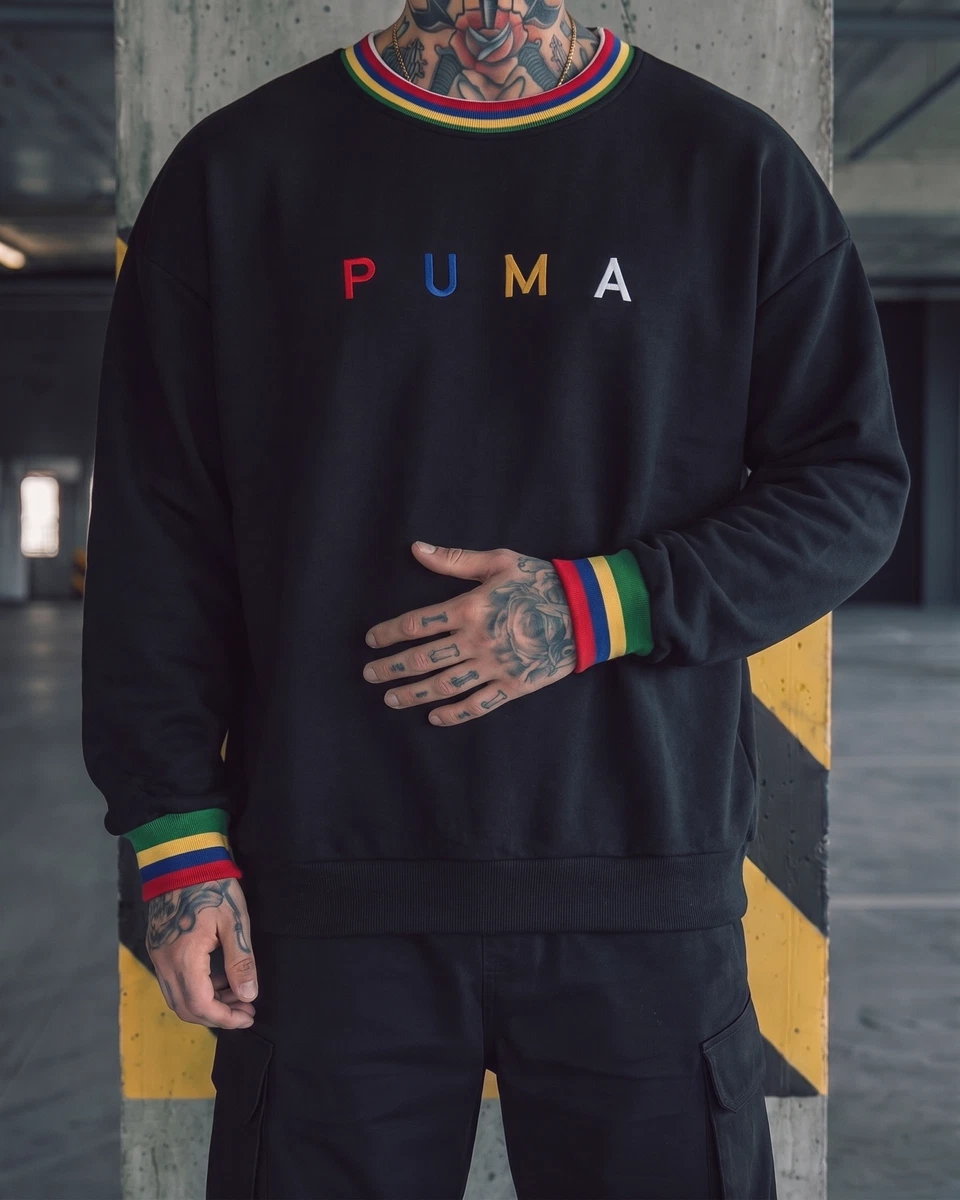 Puma Світшот чорний — головне фото товару