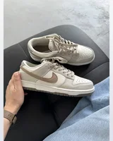 Nike SB Dunk Low Grey/White/Brown — головне фото товару