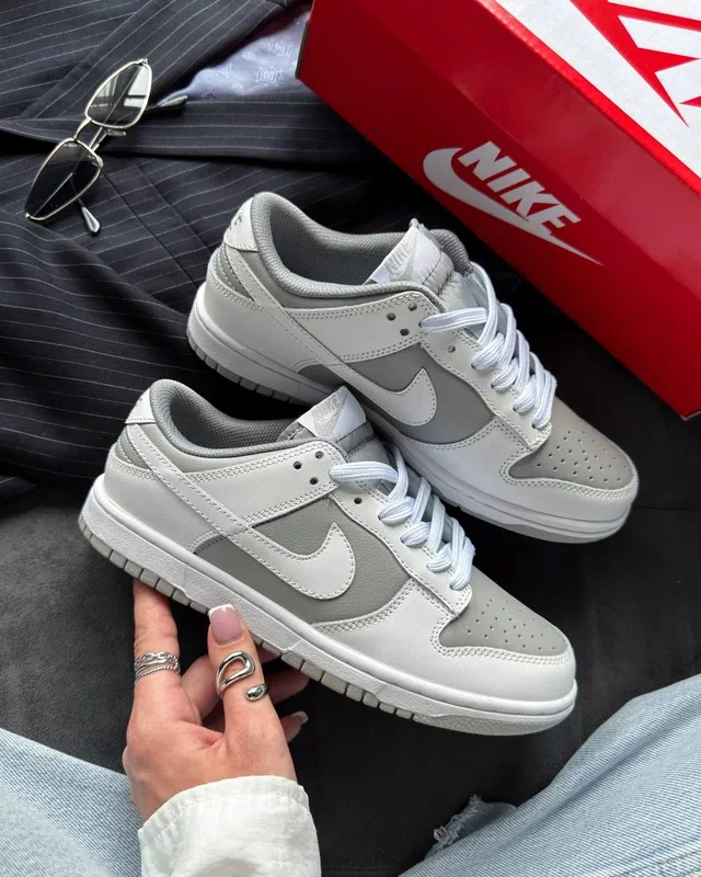 Nike Dunk Low Light Grey/White — головне фото товару