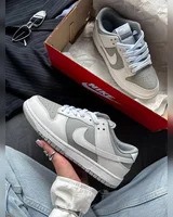 Nike Dunk Low Light Grey/White — головне фото товару