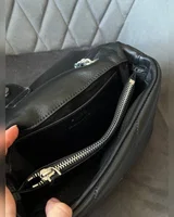 PINKO Baby Love Bag Puff Maxi Quilt Black/Silver — головне фото товару