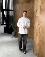 Sane Светр плюш білий — головне фото товару