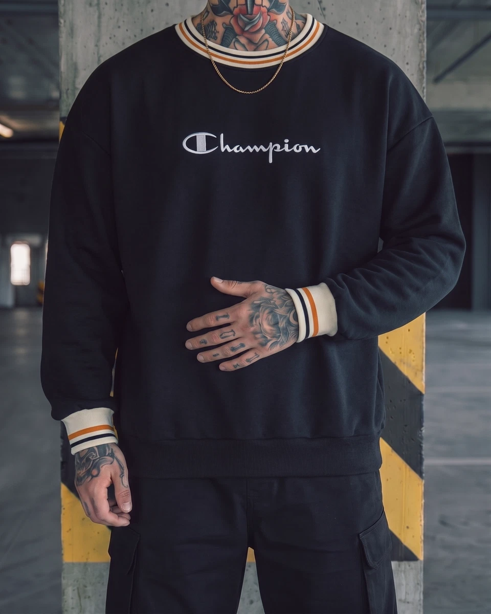 Champion Світшот чорний — головне фото товару
