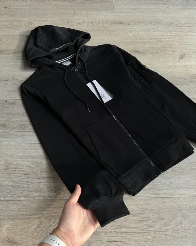 C.P. Company Zip hoodie C.P. Company Black — головне фото товару