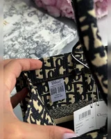 Dior Book Tote Blue Dior Oblique Embroidery — головне фото товару