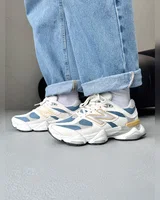 New Balance 9060 Beige/Blue/Yellow — головне фото товару
