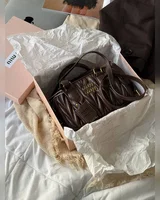 Miu Miu Arcadie Matelassé Nappa Leather Bag Brown 19 х 13 х 5,5 — головне фото товару