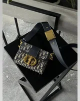 Dior Christian Dior 30 Montaigne Bag Blue/Beige 17 x 12 x 7 — головне фото товару