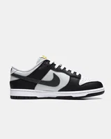 Nike Dunk Low Black Total Orange Mini Swoosh — головне фото товару