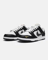 Nike Dunk Low Black Total Orange Mini Swoosh — головне фото товару