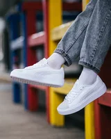 Puma Suede White Silver Toe — головне фото товару