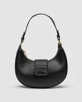 Miu Miu Leather Hobo Bag Black — головне фото товару