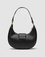 Miu Miu Leather Hobo Bag Black — головне фото товару