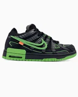 Nike OFF-White x Rubber Dunk Black/Green — головне фото товару