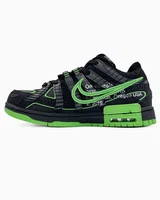 Nike OFF-White x Rubber Dunk Black/Green — головне фото товару
