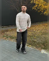 Sane Светр зебра беж — головне фото товару