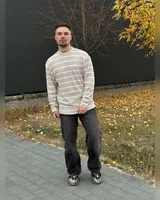 Sane Светр зебра беж — головне фото товару
