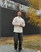 Sane Светр зебра беж — головне фото товару