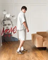 Sane Шорти Сорочка замша-коттон сірий — головне фото товару