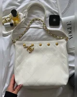 Chanel Small CC Quilted Shopping Bag Milk/Gold 24 x 27 x 13 — головне фото товару
