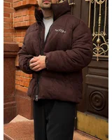 Sane Пуховик замша шоколад — головне фото товару