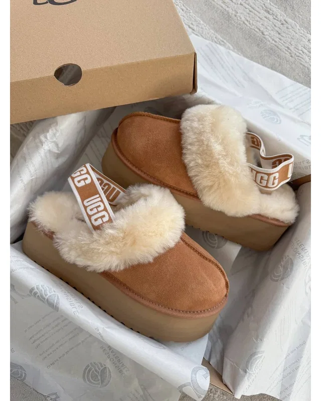 UGG Funkette Slipper Platform Chestnut — головне фото товару