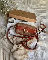 COACH Coach Studio Shoulder Bag In Signature Canvas Brown [крафт коробка] 19 х 12 х 6 COACH — головне фото товару