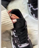 Nike Air Force 1 Cow Print Field Black — головне фото товару