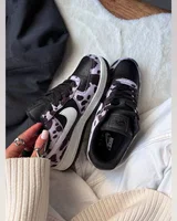 Nike Air Force 1 Cow Print Field Black — головне фото товару