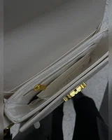 Celine Teen Triomphe Bag Cream in Shiny Calfskin 18 x 14 x 5 — головне фото товару