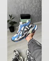 Balenciaga Runner Blue/White (БІЛЬШОМІРЯТЬ) — головне фото товару