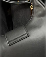 Celine Ava Triomphe Soft Bag in Smooth Calfskin Black [оригінальна брендована коробка] — головне фото товару