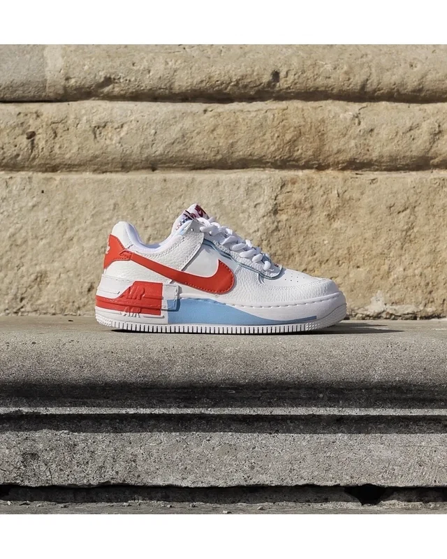 Nike Air Force Shadow Blue Orange — головне фото товару
