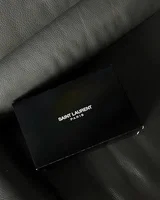 Saint Laurent Gaby Vanity Leather Shoulder Bag Black/Gold — головне фото товару